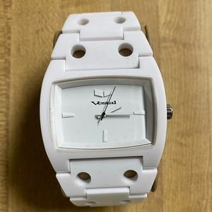 Vestal Destroyer White Plastic Watch